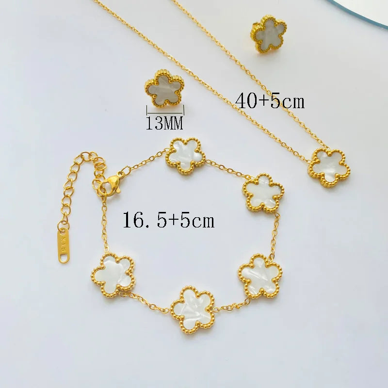 Conjunto de joias triplo