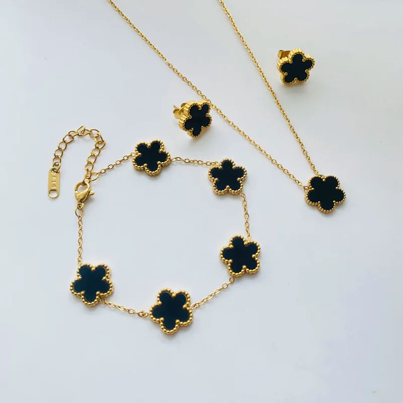 Conjunto de joias triplo