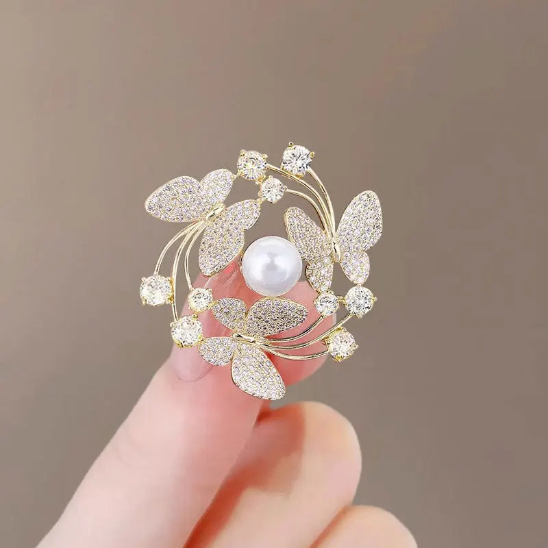 Broche de tulipa elegante