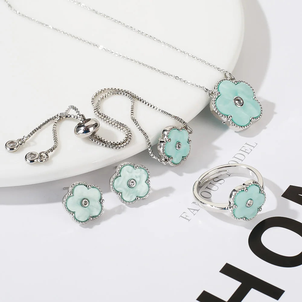 Conjunto Flor de Jade