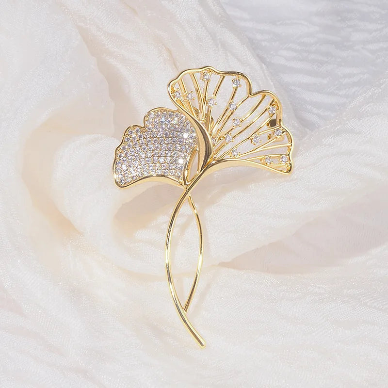 Broche de tulipa elegante