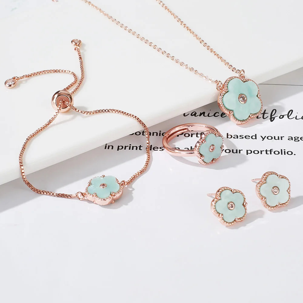 Conjunto Flor de Jade