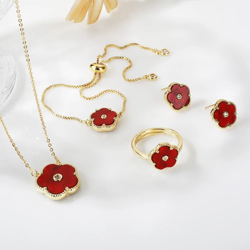 Conjunto Flor de Jade