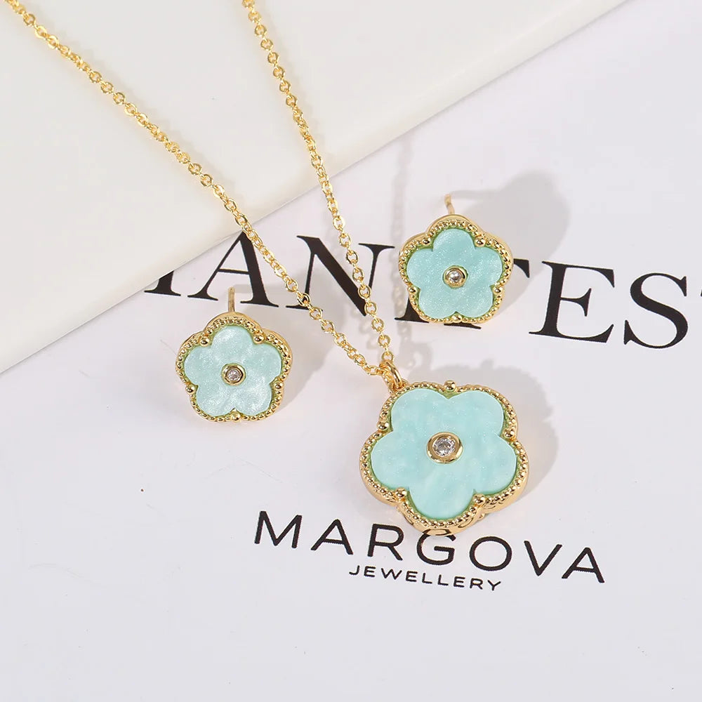 Conjunto Flor de Jade