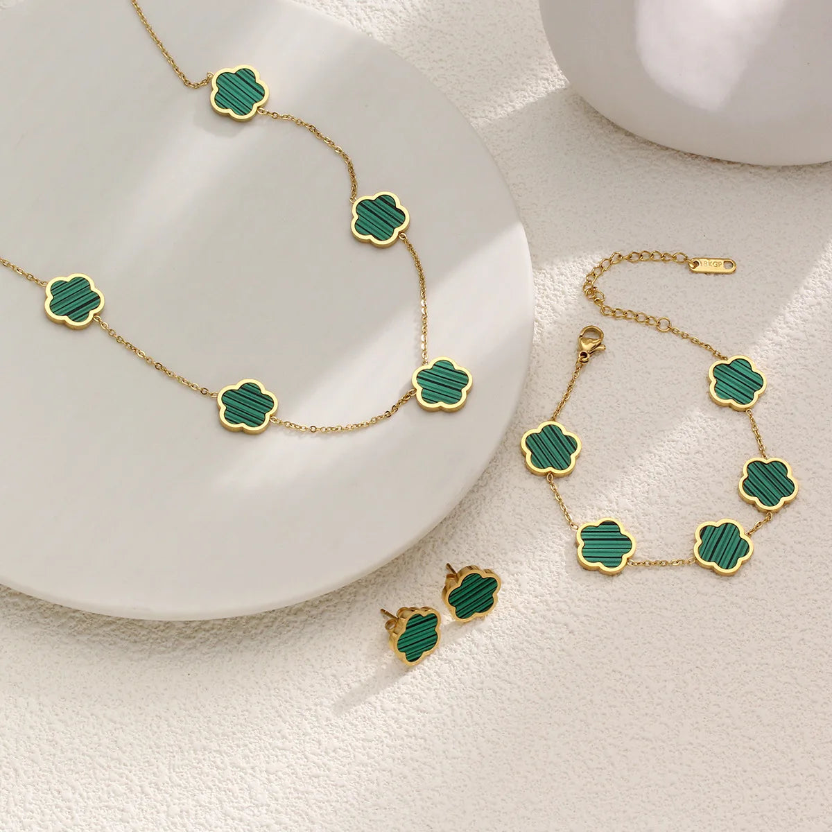 Conjunto de joias triplo