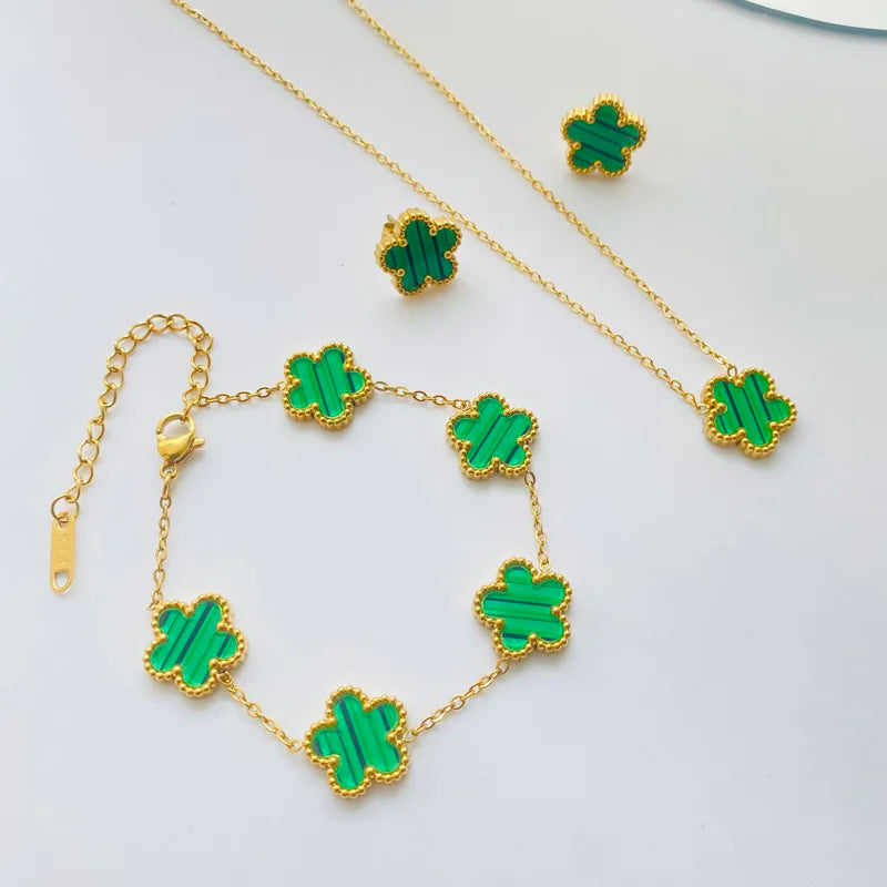 Conjunto de joias triplo