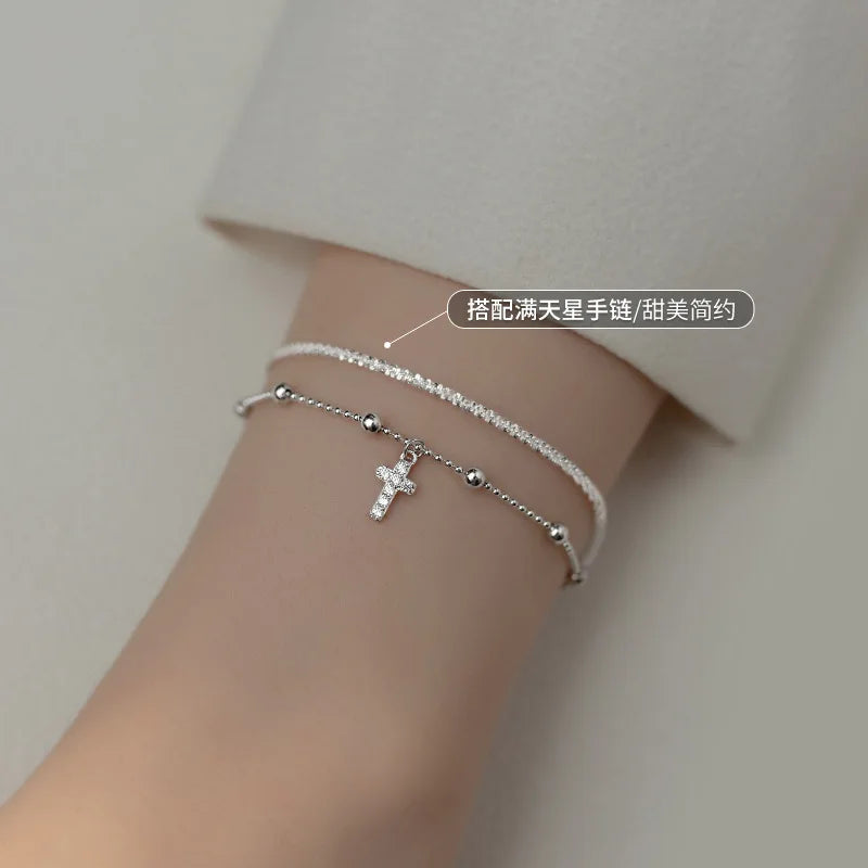 Pulseira de Cruz