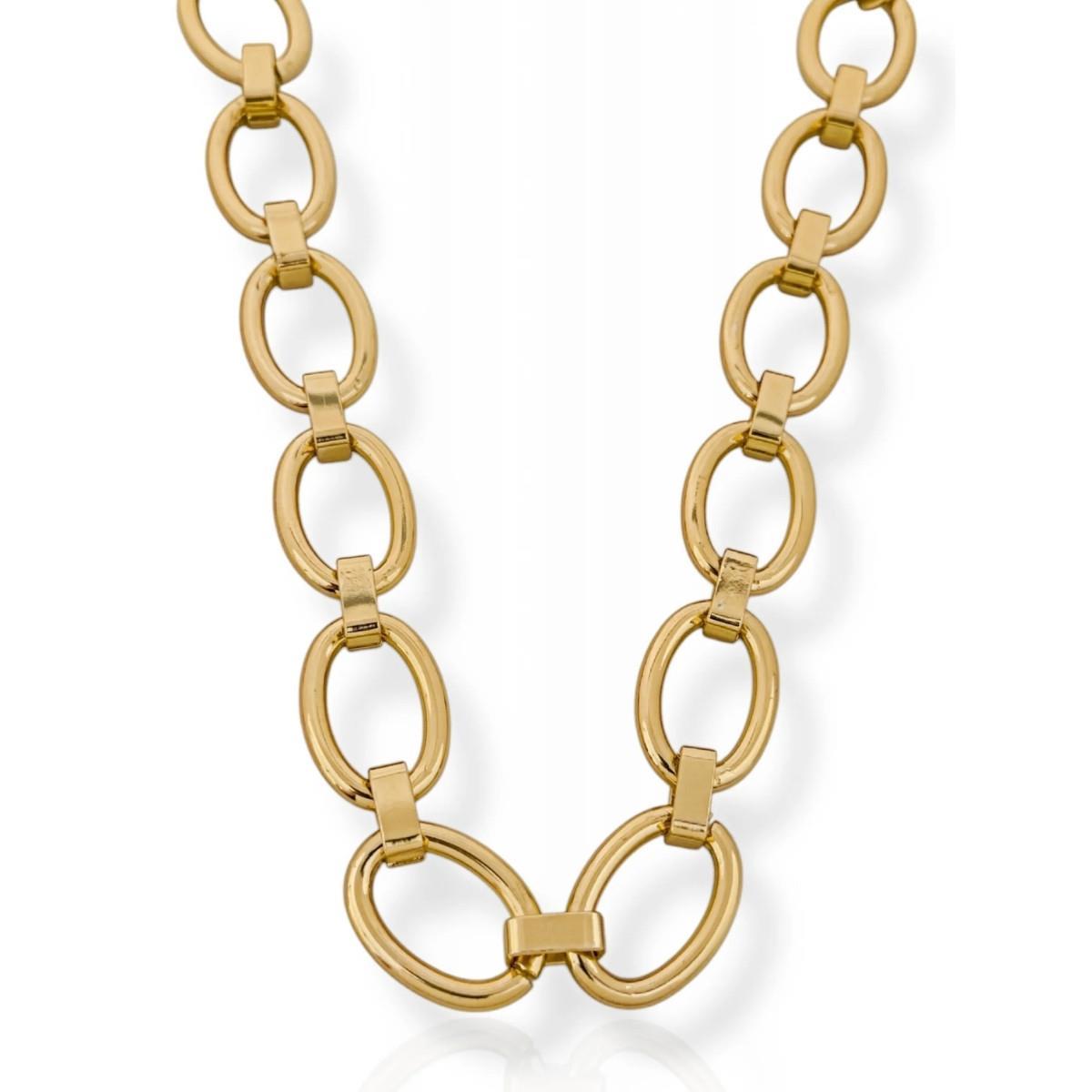 COLAR EM ELOS CHOKER BANHADO A OURO
